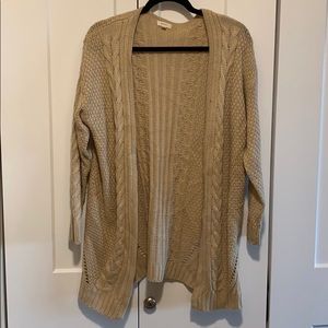 Beige cardigan